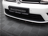 Golf R - MK7: Gloss Black Maxton Front Splitter V1 13-16