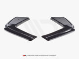 Giulia - Veloce: Gloss Black Maxton Rear Side Splitters 15-19