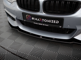 4 Series - F32/F33/F36: Gloss Black Maxton Front Splitter 14-20