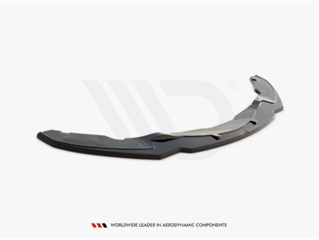 4 Series - F32/F33/F36: Gloss Black Maxton Front Splitter 14-20