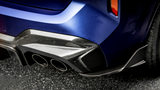 X3M - F97 Facelift: Dry Carbon Fibre SOOQOO Style Quad Exhaust Diffuser 21+