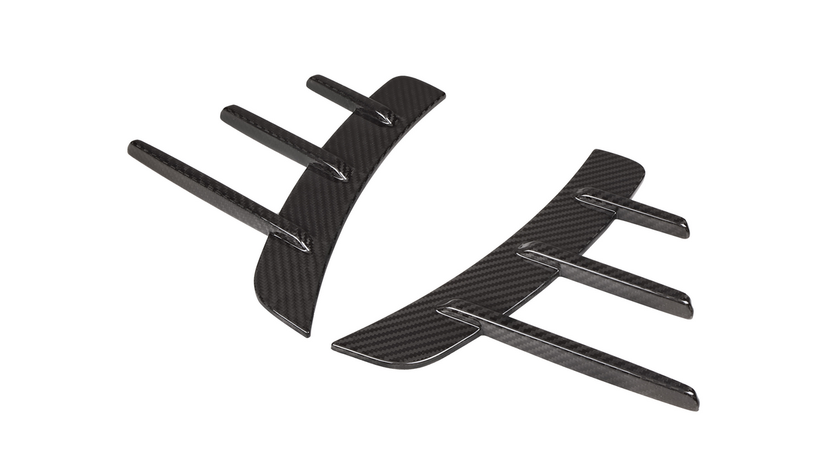 4 Series - G22: Dry Carbon Fibre SOOQOO Style Front Side Fender Trim 20-24