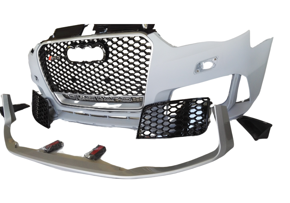 A3 - 8V Facelift: RS3 Style Front Bumper Conversion Kit 16-19