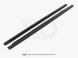 A5 - 8T: Gloss Black Maxton Side Skirts 07-16