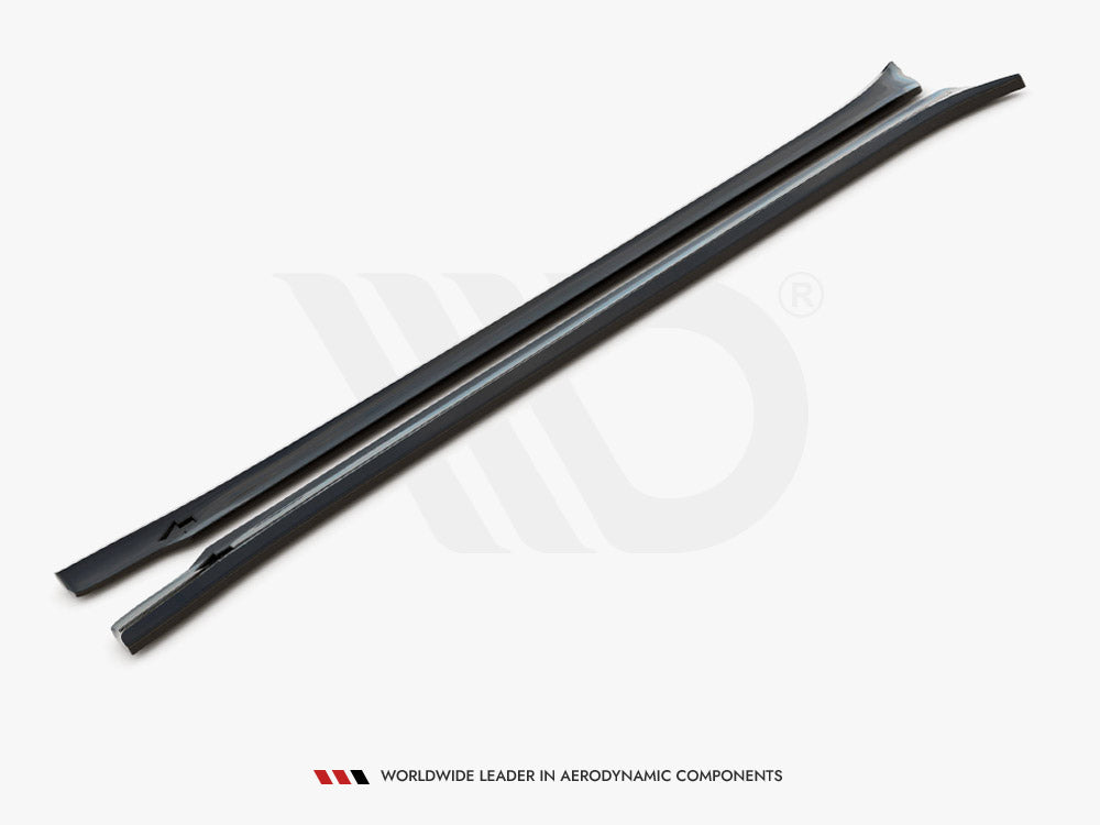 Model Y: Gloss Black Maxton Side Skirts V2 20+