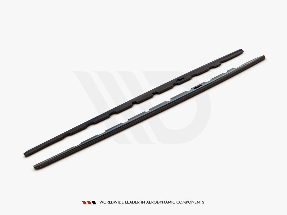 1 Series - F40: Gloss Black Maxton Side Skirts V1 20-24