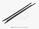 A3 - 8Y: Gloss Black Maxton Side Skirts 20+