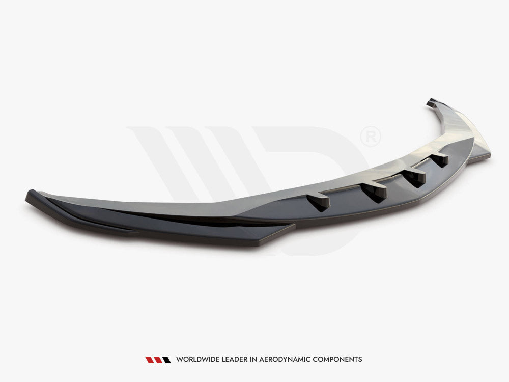 Giulia - Sport: Gloss Black Maxton Front Splitter V2 16+