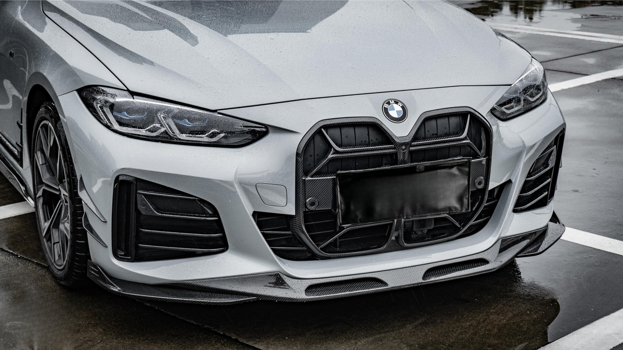 4 Series - G26: Dry Carbon Fibre SOOQOO Style Front Splitter 20-24