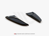 Model S: Gloss Black Maxton Rear Side Splitters 16-20