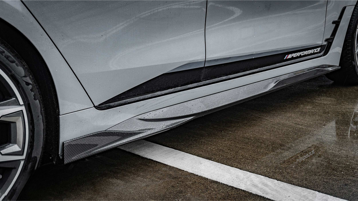 4 Series - G26: Dry Carbon Fibre SOOQOO Style Side Skirts 20+