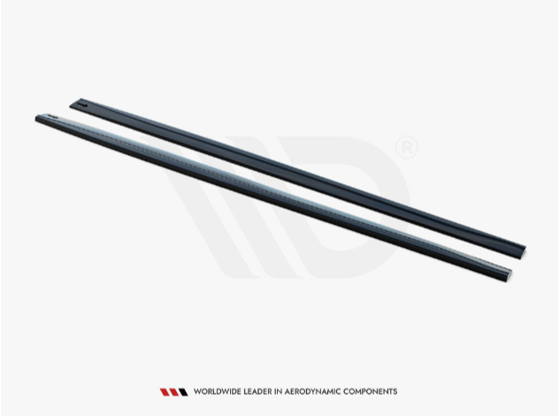 4 Series - F32/F33/F36: Gloss Black Maxton Side Skirts 13-20