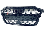 A3 - 8Y: Gloss Black Honeycomb RS Style Grill 20+