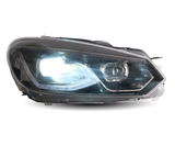 Golf - MK6: LED Sequential Front Headlights 10-12