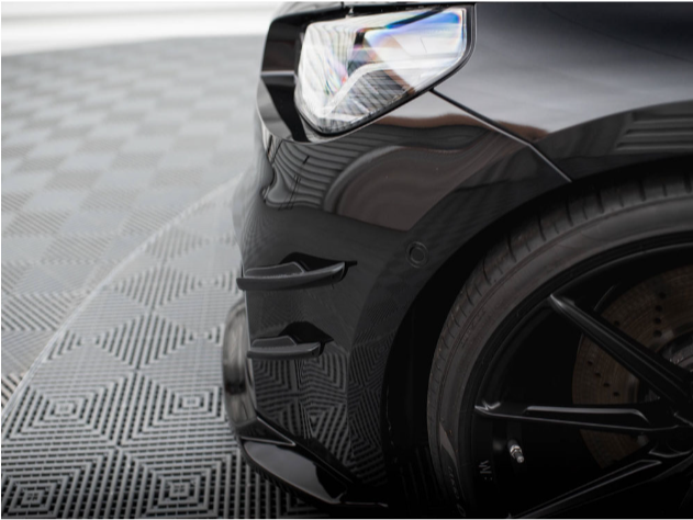 M2 - G87: Gloss Black Maxton Front Canards 23+