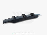 A1 - GB: Gloss Black Maxton Rear Diffuser 18+