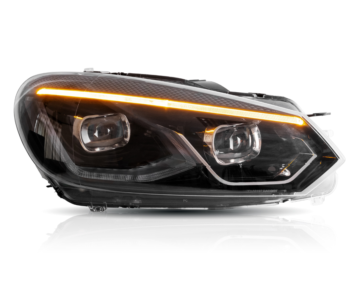 Golf - MK6: LED Sequential Front Headlights 10-12