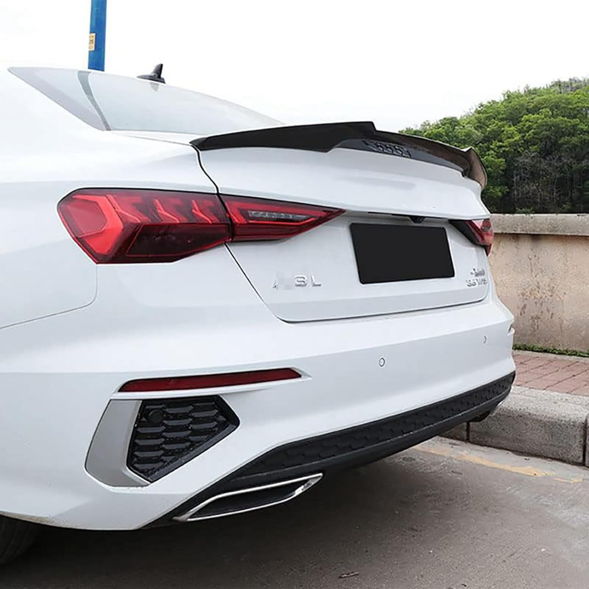 A3 - 8Y: Pre-Preg Dry Carbon Fibre PSM Style Spoiler 20+