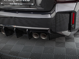 M2 - G87: Gloss Black Maxton Rear Diffuser 23+