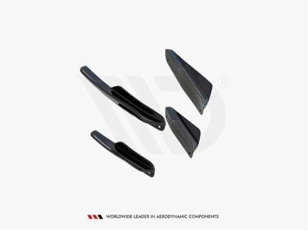 M2 - G87: Gloss Black Maxton Front Canards 23+