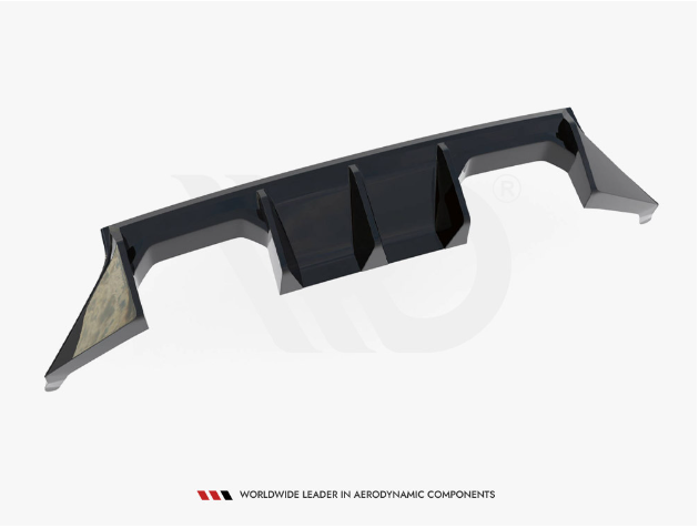 M2 - G87: Gloss Black Maxton Rear Diffuser 23+