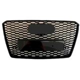 A6 - C7: Gloss Black Gloss Black Honeycomb Grill 14-17