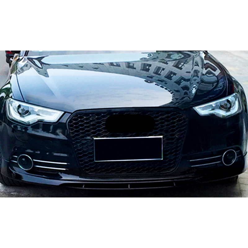 A6 - C7: Gloss Black Gloss Black Honeycomb Grill 14-17