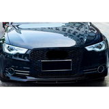 A6 - C7: Gloss Black Gloss Black Honeycomb Grill 14-17