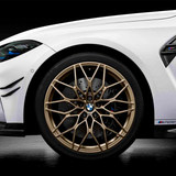 6 Series - F06/F12: 20" Bronze 1000M Style Staggered Alloy Wheels 11-18