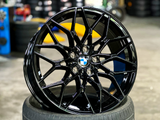 1 Series - F40: 18" Gloss Black 1000M Style Alloy Wheels 20-24