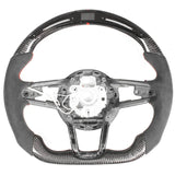 A5 - B9: Carbon Fibre Steering Wheel LED F1 Race Display 16-20