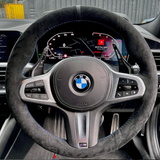 BMW G Series Full Alcantara Steering Wheel