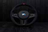 BMW G Series Full Alcantara Steering Wheel