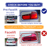 3 Series - F30/F31 Pre-Facelift: Angel LED Headlights 12-15