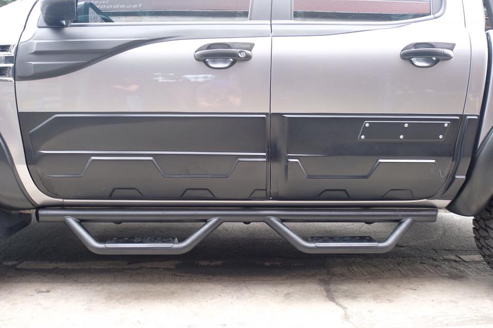 Ford Ranger - T6/T7/T8: Matte Black Body Cladding Kit 12-23