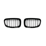 1 Series - F20/F21 Pre-Facelift: Gloss Black Double Slat Grill 11-14