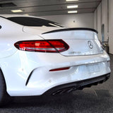 C Class - C205 Coupe: Carbon Fibre AMG Style Spoiler 14-20