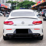 C Class - C205 Coupe: Carbon Fibre AMG Style Spoiler 14-20