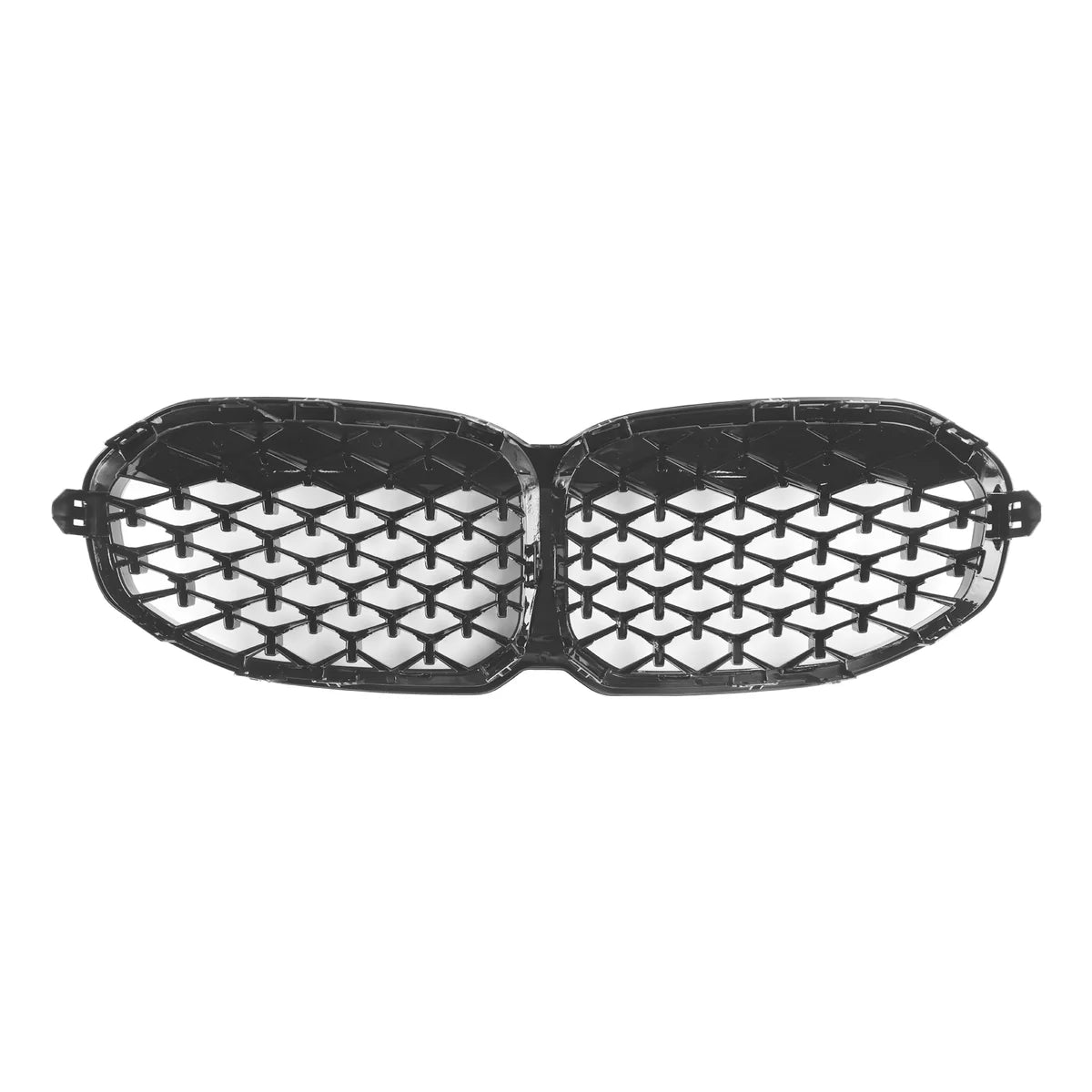 1 Series - F40: Gloss Black Diamond Style Grill 20-24