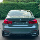 M3/M4 - F80/F82/F83: Carbon Fibre V Style Diffuser 14-19