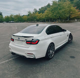 M3 - F80: Gloss Black M3 V-Style Spoiler 14-19