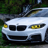 2 Series - F22/F23: Gloss Black Splitter 14-21