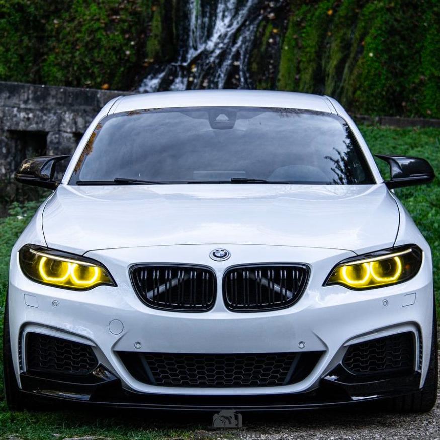 2 Series - F22/F23: Gloss Black Splitter 14-21