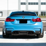 M4 - F82: Carbon Fibre PSM Style Spoiler 14-18