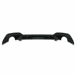 3 Series - G20 Pre-Facelift: Gloss Black Dual Exhaust Rear Diffuser 19-22