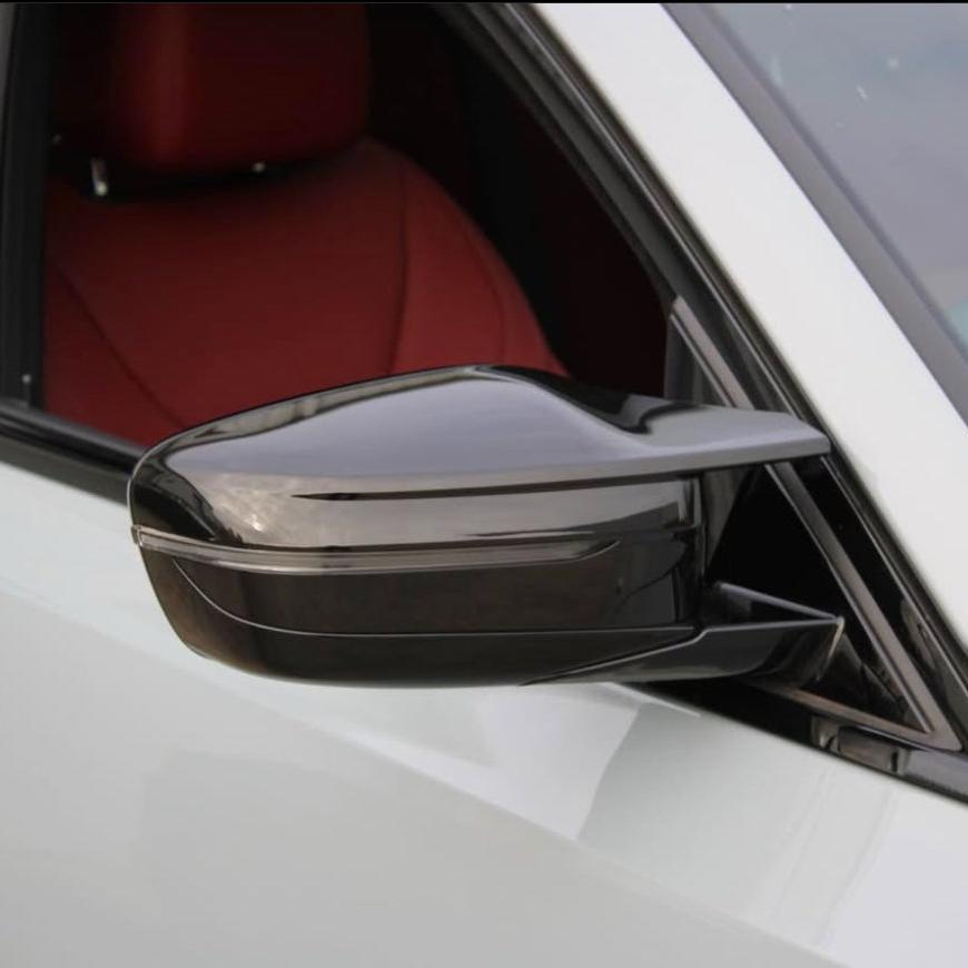 2 Series - G42: Gloss Black Wing Mirror Covers 22+