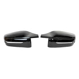 4 Series - G22/G23/G26: Gloss Black Wing Mirror Covers 21+