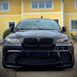 X6 - E71: Gloss Black Single Slat Grill 08-14