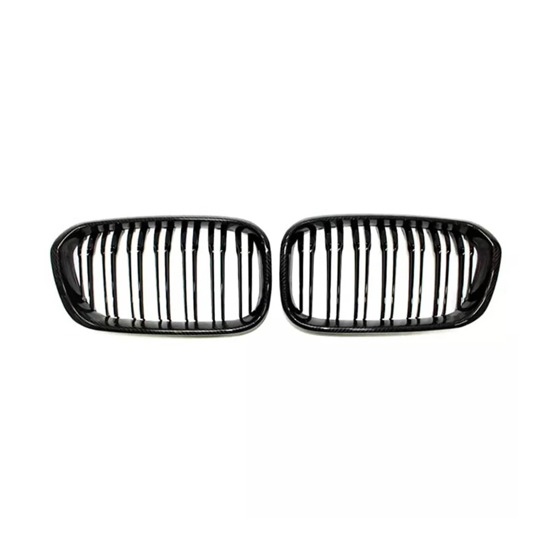 1 Series - F20/F21 Facelift LCI: Gloss Black Double Slat Grill 15-19