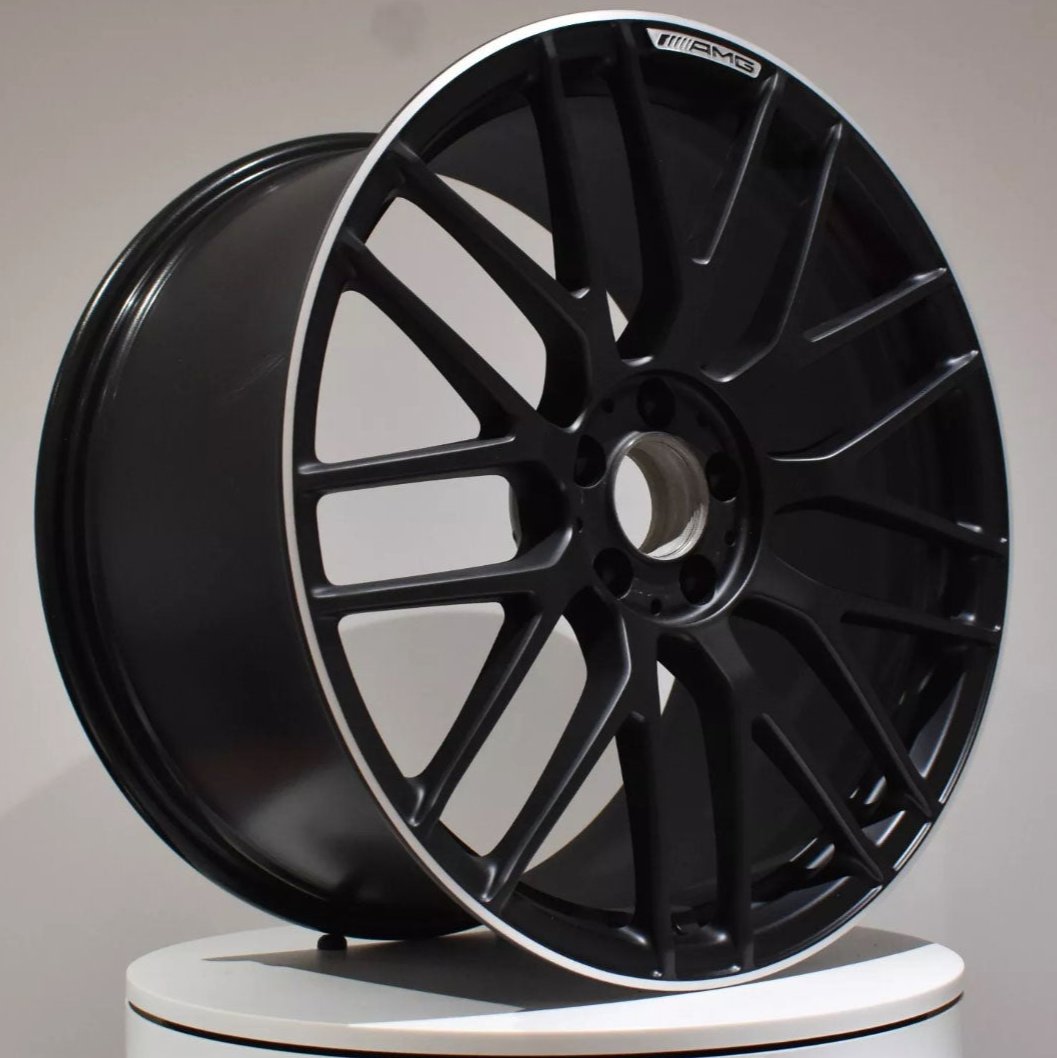 S Class - W222/W223: 22" (ET25) Matt Black AMG Style Alloy Wheels 13+